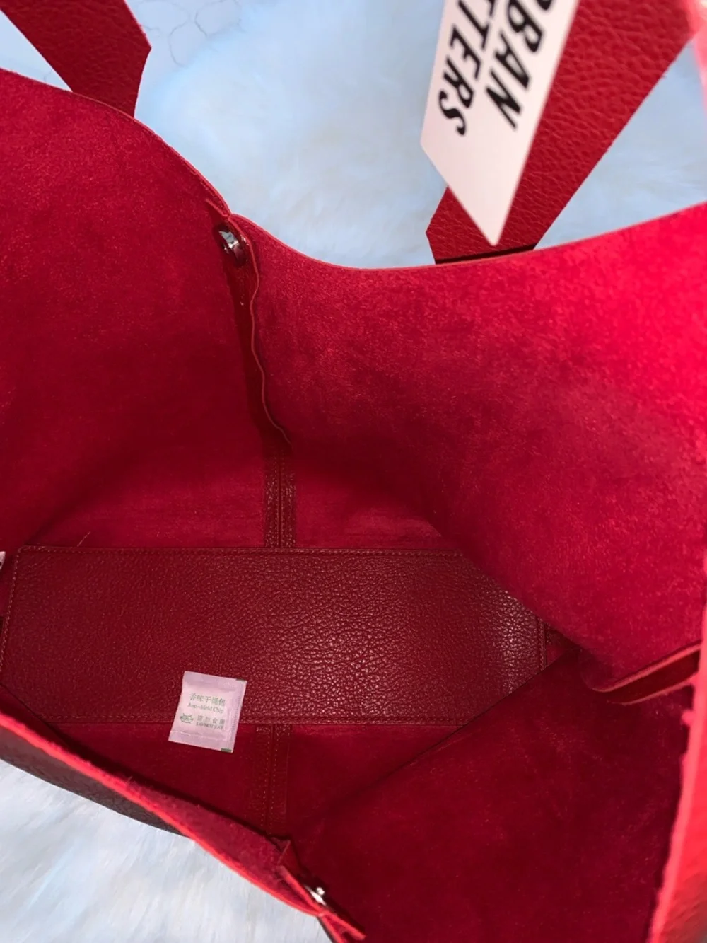 Kimchi Blue Boston Bow Faux Leather Hobo Bag